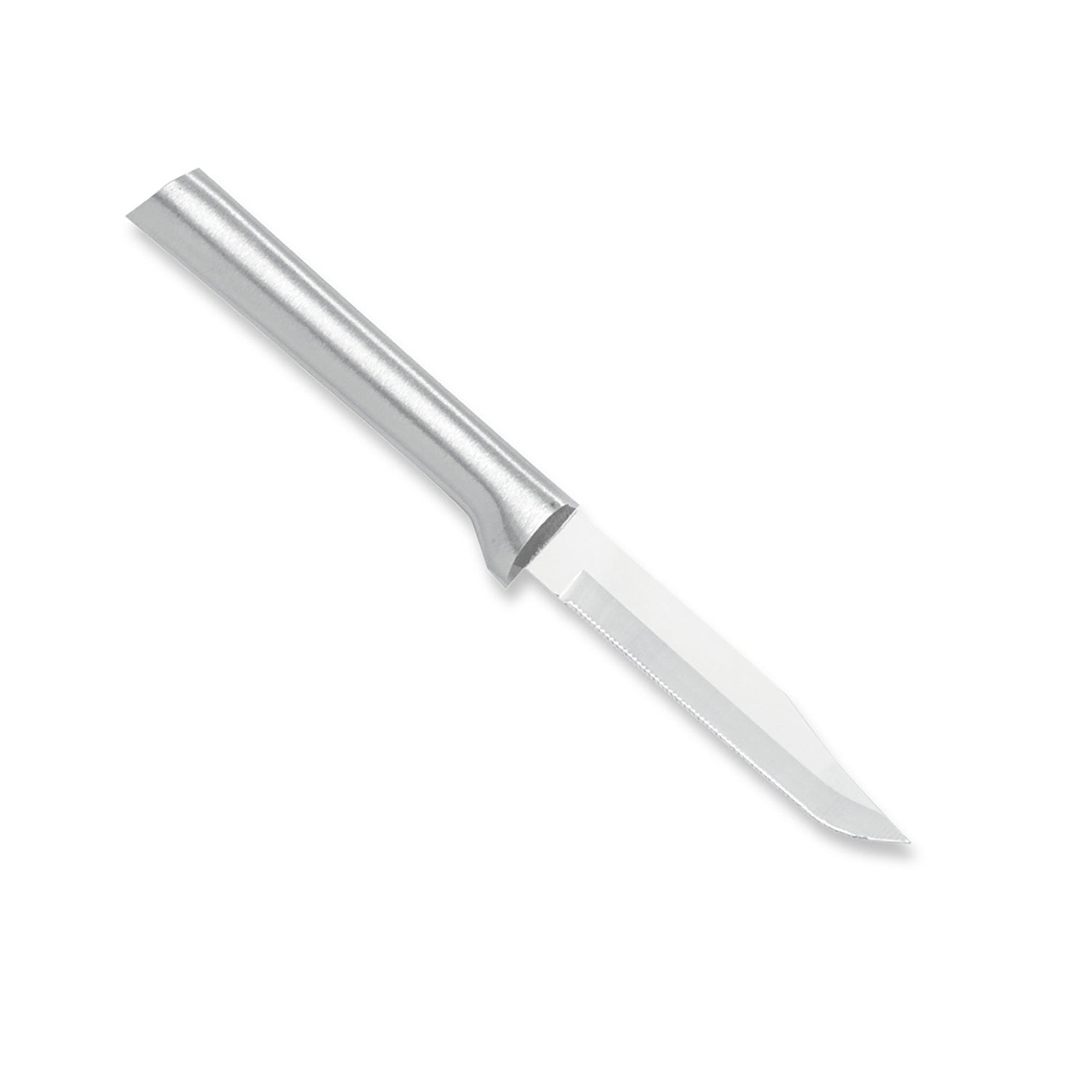 Rada Cutlery 3.25-Inch Serrated Regular Paring Stainless Steel Blade, Aluminum Handle
