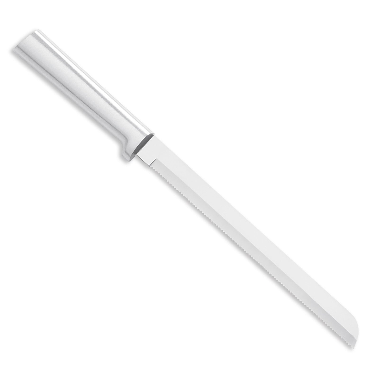 Rada Cutlery 8-Inch Bread Knife Stainless Steel Serrated Blade, Aluminum Handle