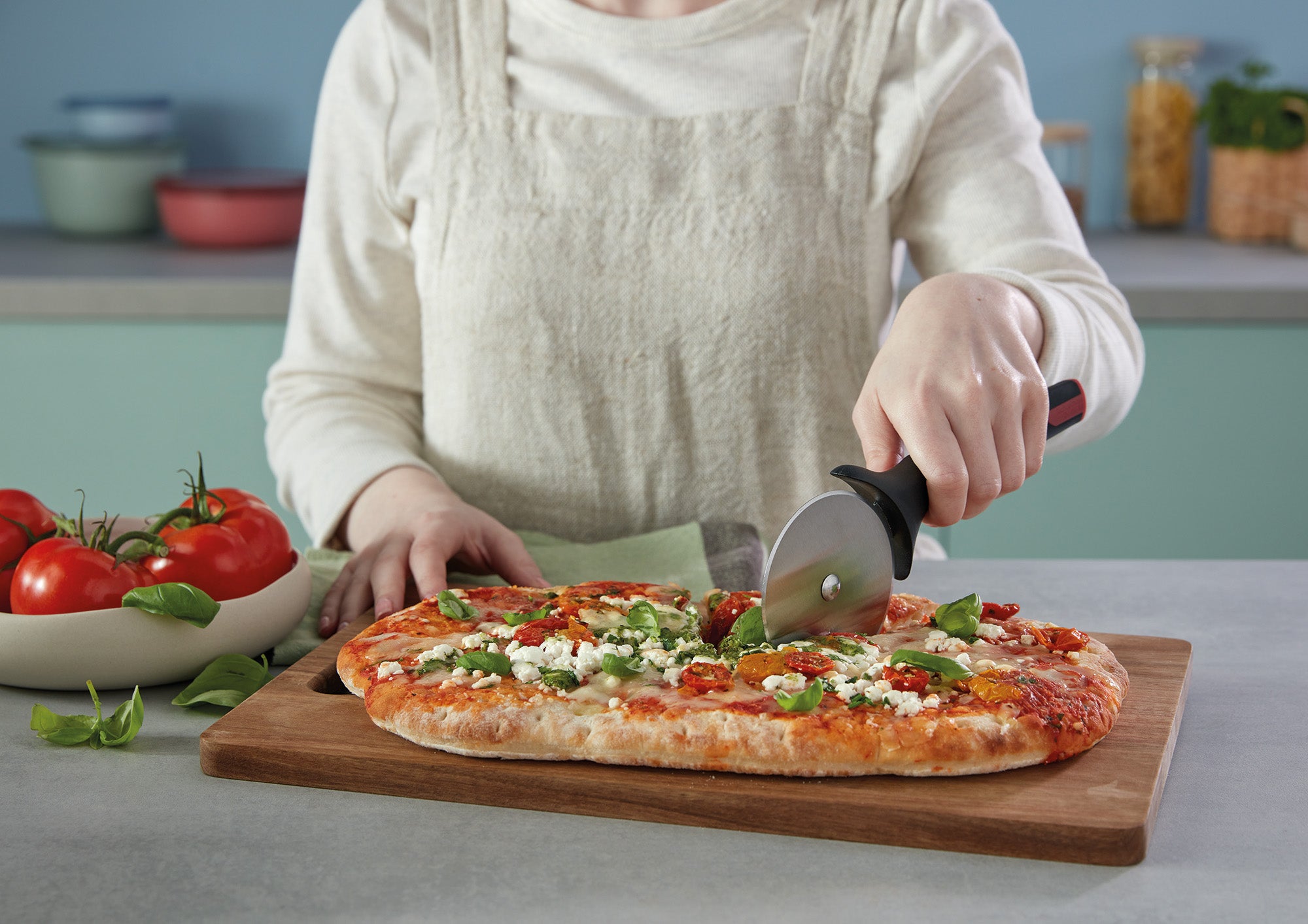 Richardson Sheffield Refinest Pizza Cutter, 9-Inch, Stainless Steel