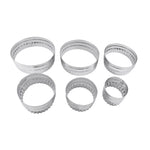 R&M International Double Sided Biscuit Cutter, Fluted & Round, Stainless
