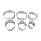 R&M International Double Sided Biscuit Cutter, Fluted & Round, Stainless