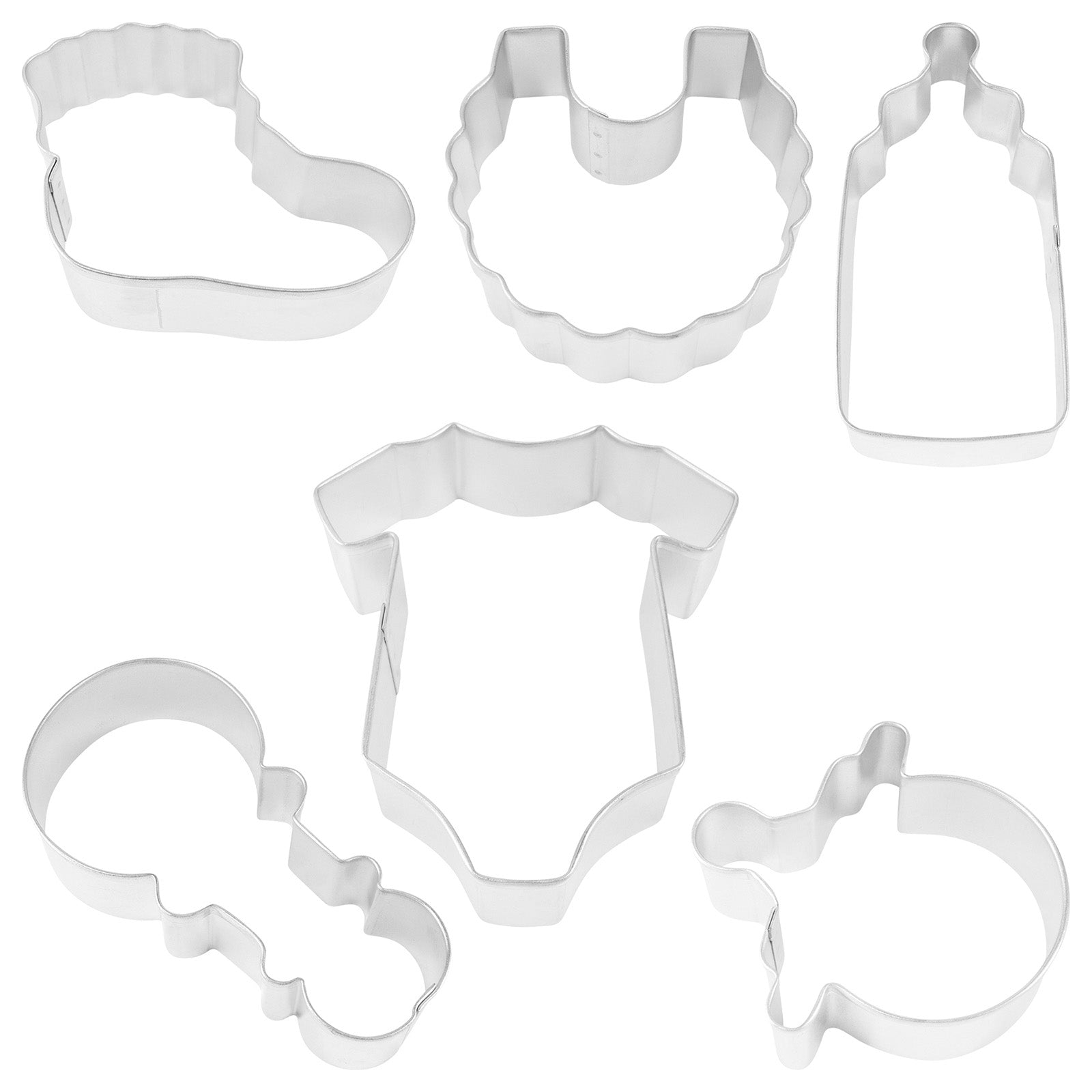 R&M International Baby 6 Piece Cookie Cutter Set