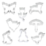 R&M International Easter 8 Piece Cookie Cutter Set