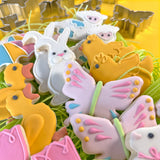 R&M International Easter 8 Piece Cookie Cutter Set
