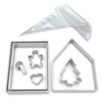 R&M International Gingerbread House 12 Piece Gift Set