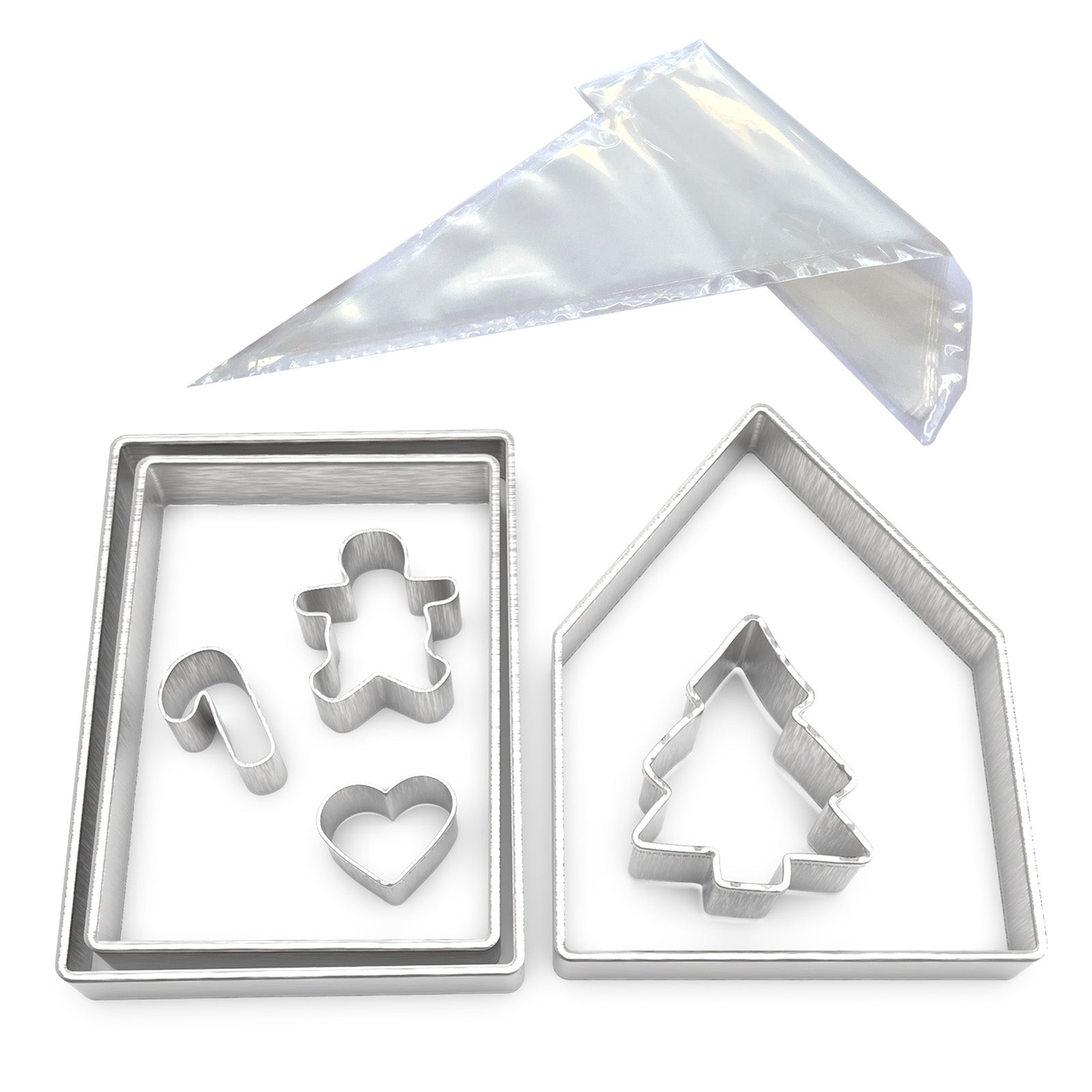 R&M International Gingerbread House 12 Piece Gift Set