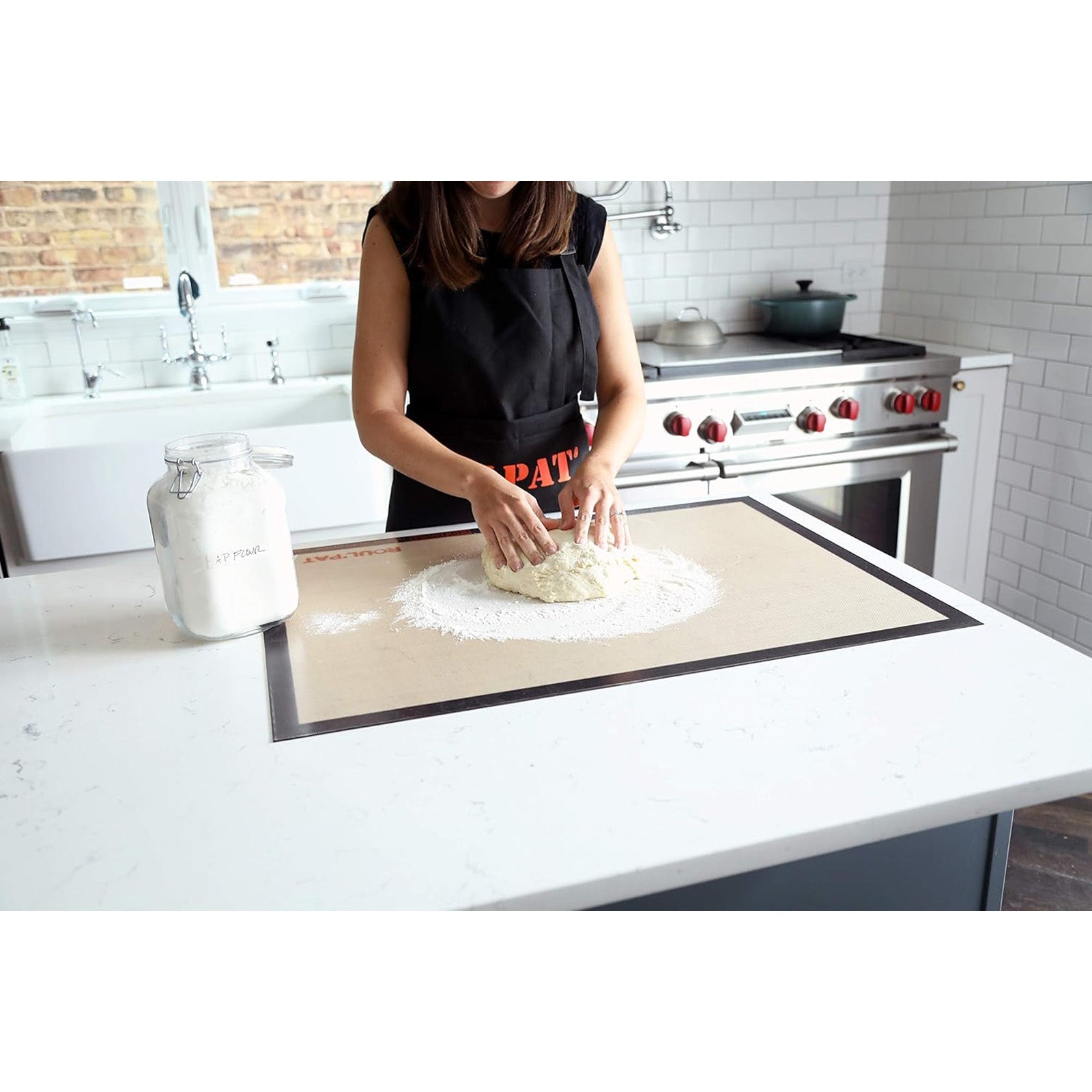 Silpat Roul'Pat Jumbo Size Countertop Roll Mat, 31.5 x 23 Inch, No Serigraphy