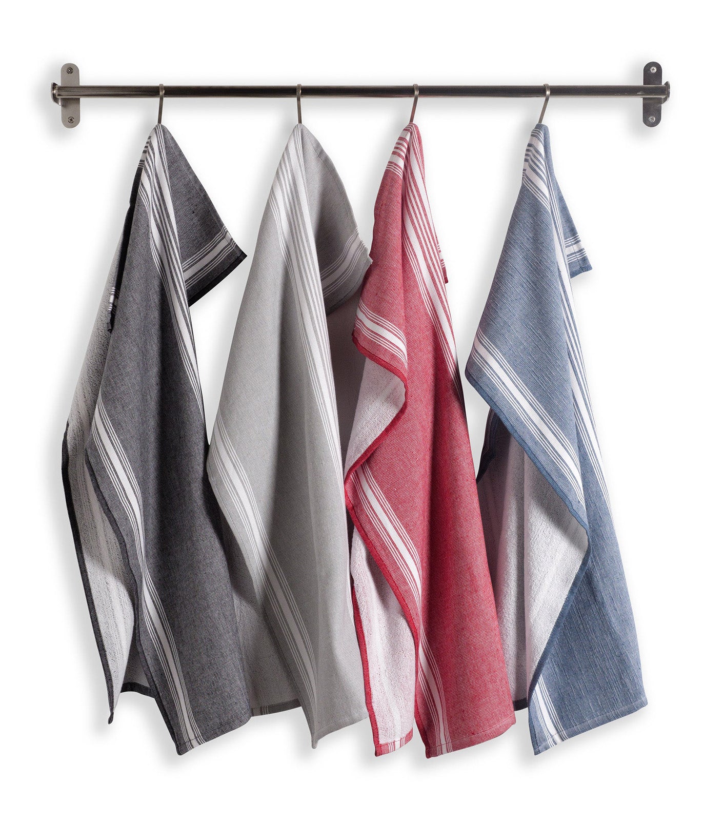 KAF Home Strada Turkish Reversible Terry Towel, Black