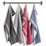 KAF Home Strada Turkish Reversible Terry Towel, Gray