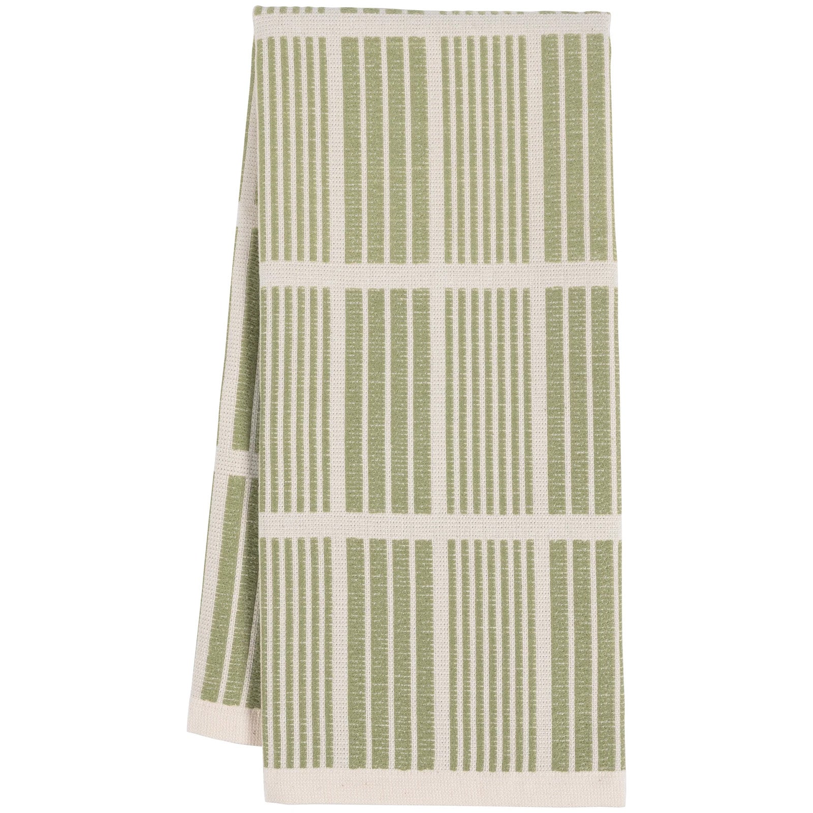 KAF Home Rooted Sustainable Jacquard Terry Towel, Sequoia