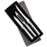 Rada 3 Piece Peel, Pare & Slice Knife Set with Gift Box