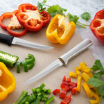 Rada 2 Piece Cook's Choice Knife Set, Silver Handles