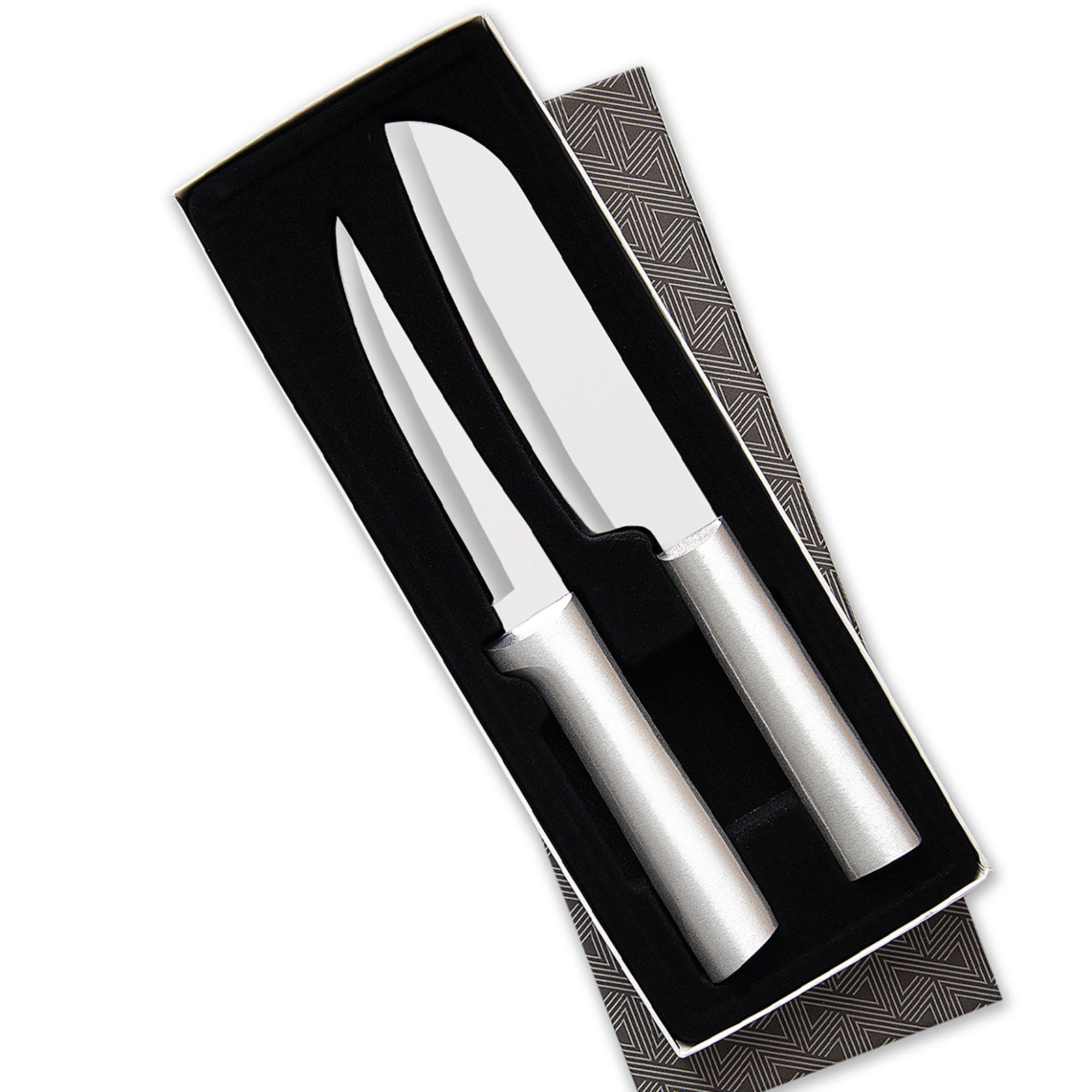 Rada 2 Piece Cook's Choice Knife Set, Silver Handles