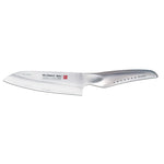 Global SAI-M03 5 Inch Santoku Knife, Silver