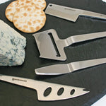 Swissmar 4 Piece Slim-Line Cheese Knife Set