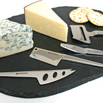 Swissmar 4 Piece Slim-Line Cheese Knife Set