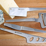 Swissmar 4 Piece Slim-Line Cheese Knife Set