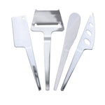 Swissmar 4 Piece Slim-Line Cheese Knife Set