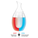 Final Touch Sake Decanter Set - Frosted White