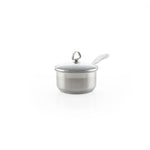 Chantal Induction 21 Steel 1 qt. Saucepan w/ Ceramic Coating and Glass Lid