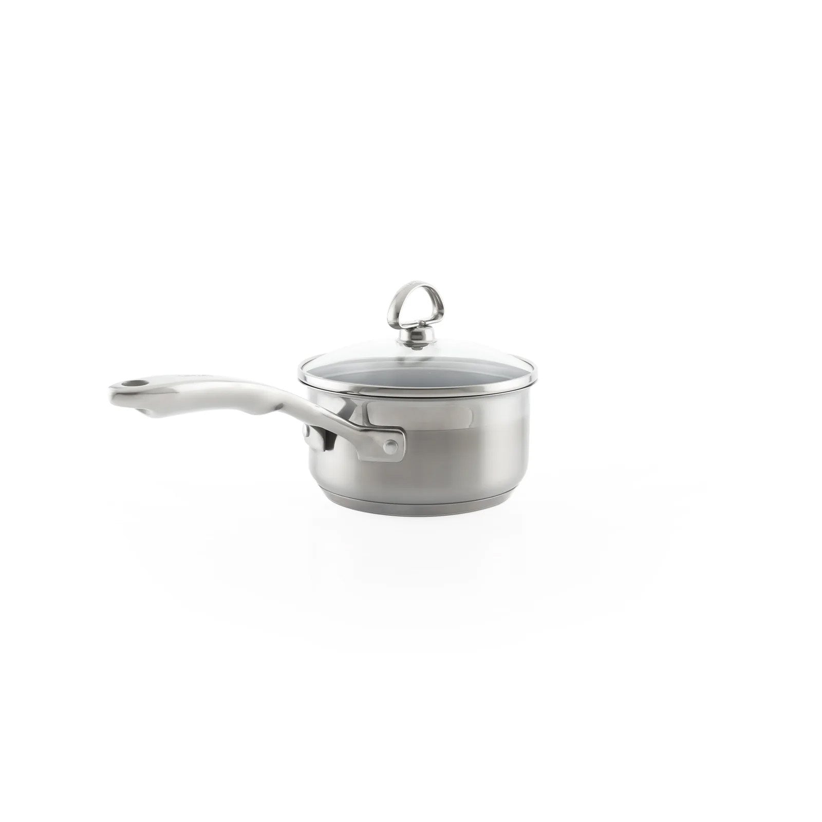 Chantal Induction 21 Steel 1 qt. Saucepan w/ Ceramic Coating and Glass Lid