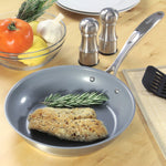 Chantal Induction 21 Steel 10-Inch Fry Pan w/ Ceramic Coating