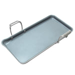 Chantal Induction 21 Tri-Ply Griddle w/ Ceramic Coating - 19.09" x 9.52"