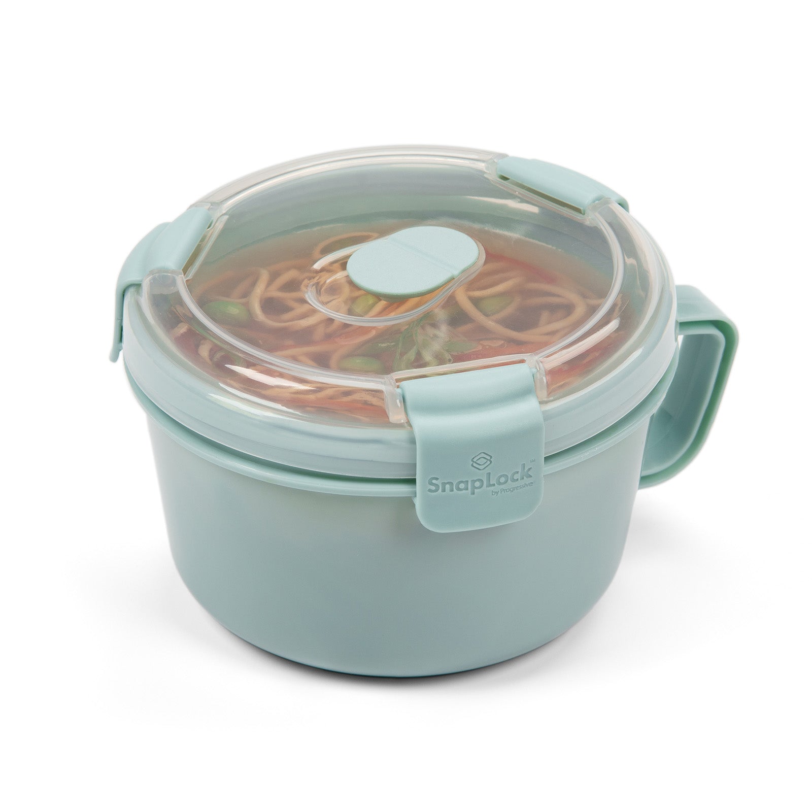 Progressive Snap-Lock Noodles To Go Microwave Noodle Bowl, Assorted Colors