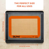 Silpat Premium Non-Stick Silicone Jelly Roll Baking Mat, 8-1/2 x 13-1/2