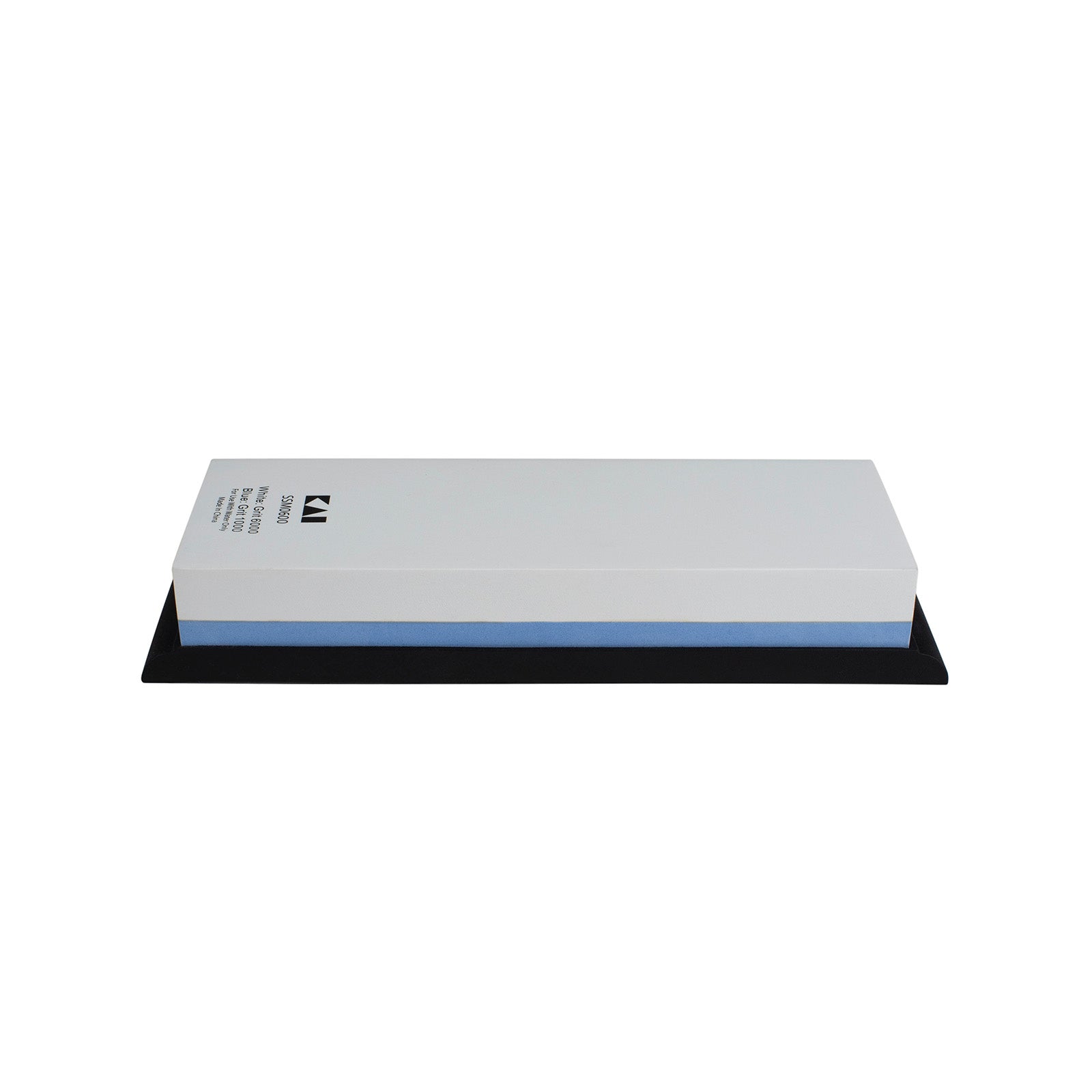 Shun Combination Sharpening Whetstone with Rubber Base, 1000 and 6000 Grit