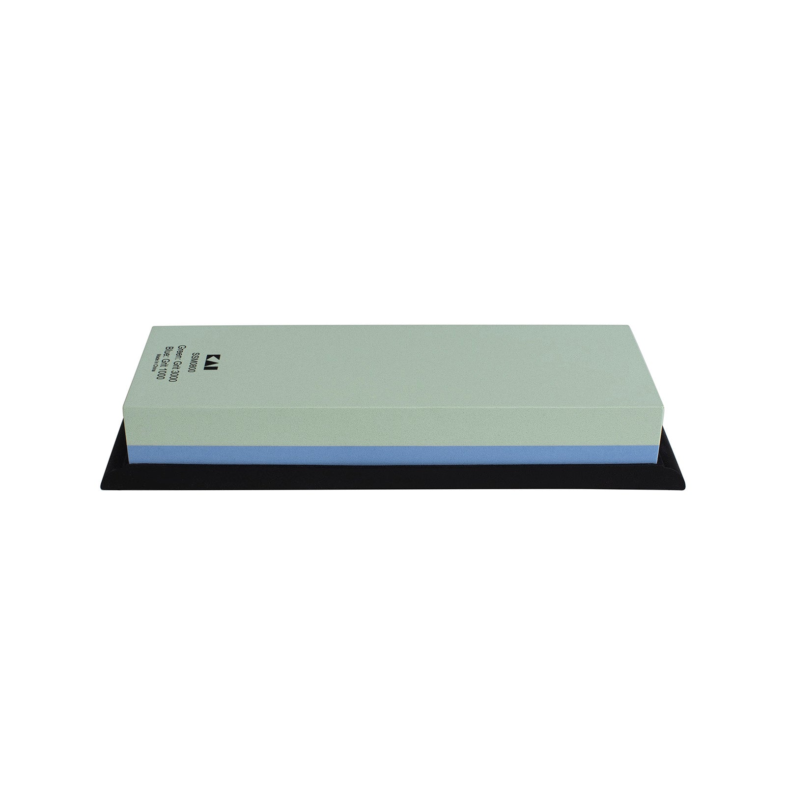 Shun Combination Sharpening Whetstone with Rubber Base, 1000 and 3000 Grit