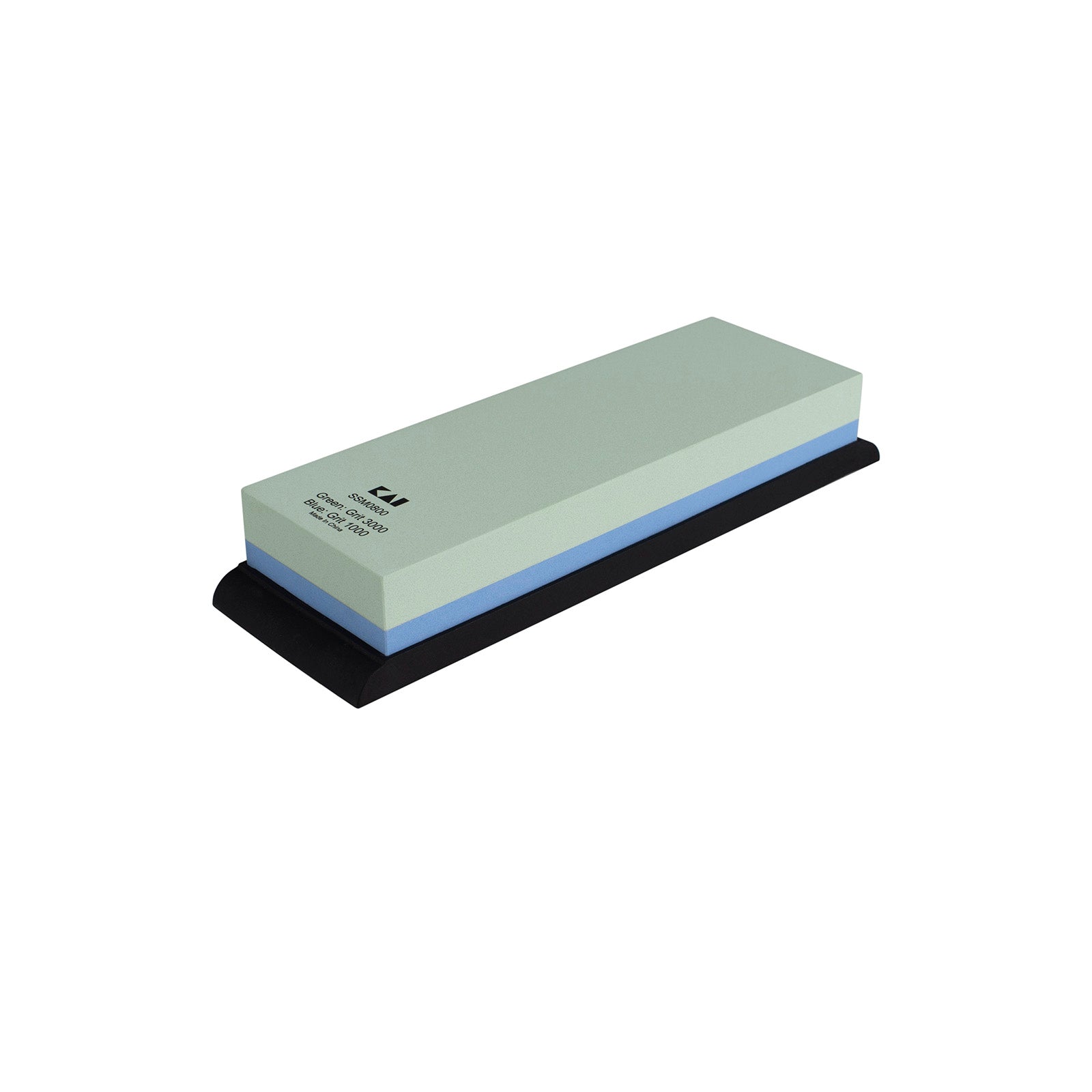 Shun Combination Sharpening Whetstone with Rubber Base, 1000 and 3000 Grit