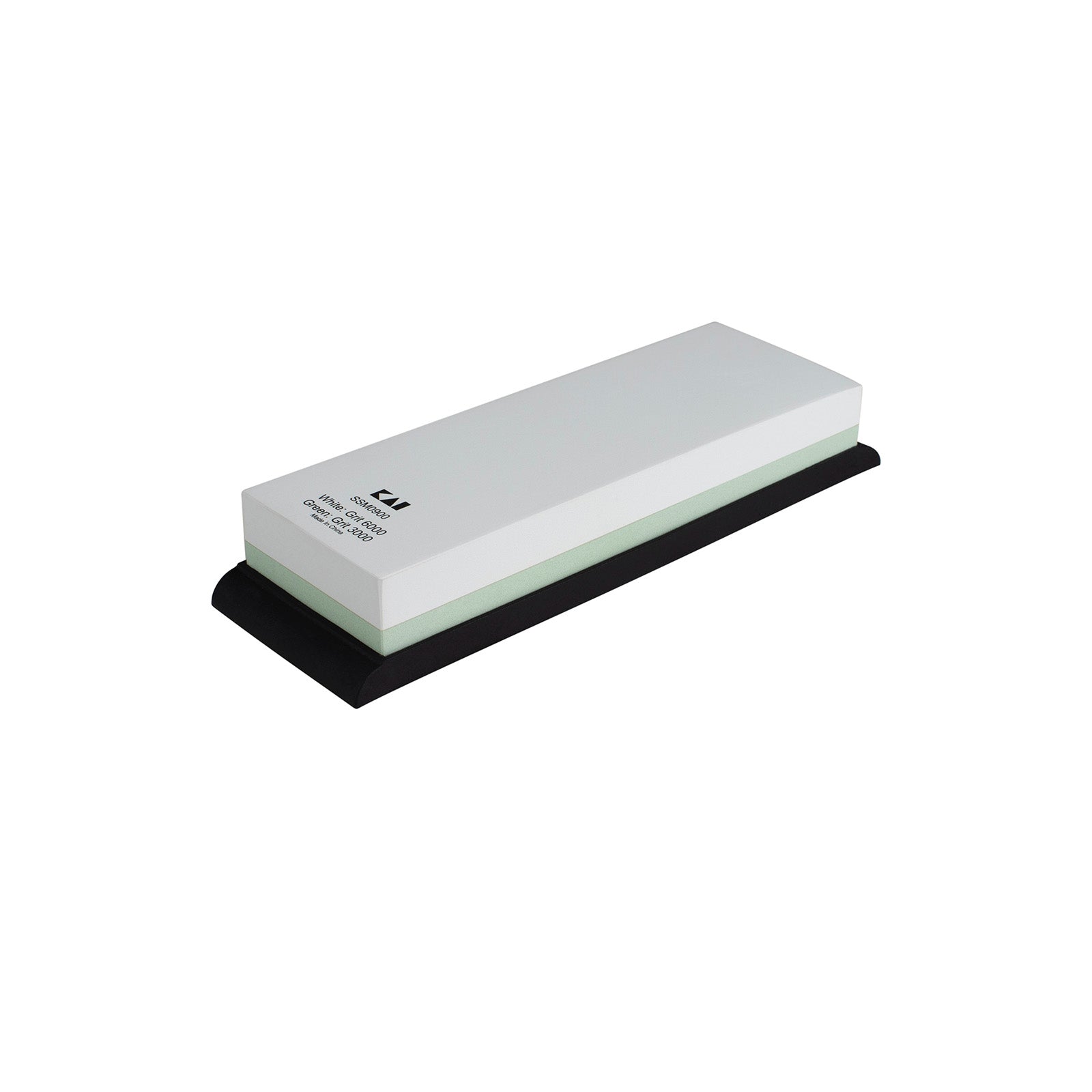 Shun Combination Sharpening Whetstone with Rubber Base, 3000 and 6000 Grit