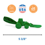Constructive Eating Set of 2 Tractor Utensils for Kids and Toddlers, Green, 1 Pack