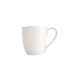 Fortessa Vitraluxe Dinnerware Heirloom Tapered Mug, 11.5 ounce, Set of 4, Linen