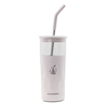 SUBZERO® Iced 22 Ounce Chai Tumbler with Glass Inner and Straw, Copper Lined Stainless Steel, Vacuum Insulated