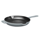 Chantal 10 inch Round Cast Iron Skillet, Fade Grey
