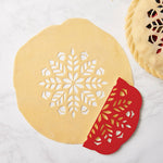 Talisman Designs Pie Top Cutter for 10 inch Pies, Autumn, Red