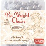 Talisman Designs Stainless Steel Pie Weight Chain, 6 Feet
