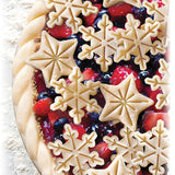 Talisman Designs Plunger Style Pie Crust Cutters, Occasions Design, 4 Piece Set