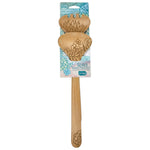 Talisman Designs Laser Etched Beechwood Salad Serving Set, Succulent Collection