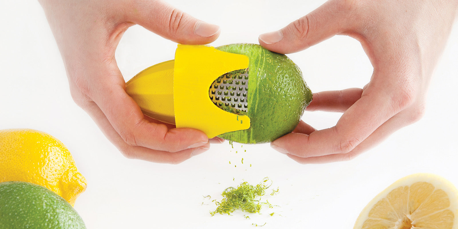 Talisman Designs Citrus Zester & Reamer, Yellow