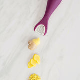 Talisman Designs Ginger Peeler & Grater, Purple