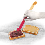 Talisman Designs PB& J Scraper Spreader, Red/Tan