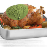 Talisman Designs Silicone Steamer & Roasting Shields, Set of 2, Green