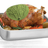 Talisman Designs Silicone Steamer & Roasting Shields, Set of 2, Green