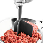 Talisman Designs Meat Chopper & Turner, Gray