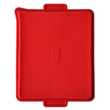 Talisman Designs Silicone Microwave Bacon Tray, 9.5 x 12.75 inches, Red