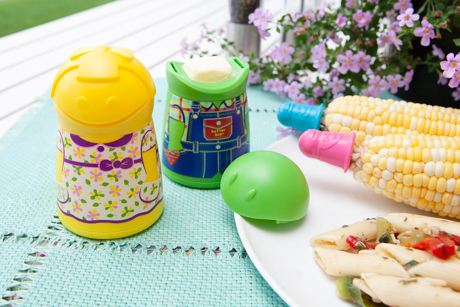 Talisman Designs Butter Girl Butter Keeper & Spreader, Yellow