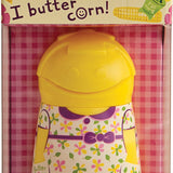 Talisman Designs Butter Girl Butter Keeper & Spreader, Yellow